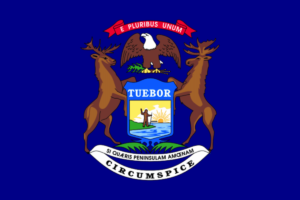 Michigan State Flag